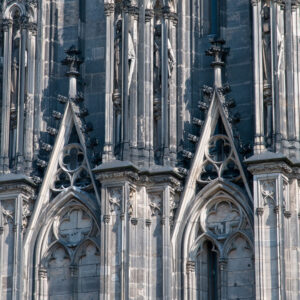 Köln cathedral facade texture
